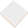 Tuile brillante blanche Hudson 6"x6" 44PC/10.66 pi²/boîte