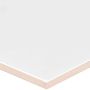 Tuile brillante blanche Hudson 6"x6" 44PC/10.66 pi²/boîte