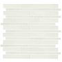 13.25”X12” Ice Interlocking Pattern Mosaic 8mm 10PC/10 SF/BX