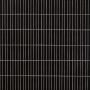 1" x 6" Black Matte Stack Pattern Mosaic 15PC/14.1 SF/BX