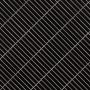 1" x 6" Black Matte Stack Pattern Mosaic 15PC/14.1 SF/BX