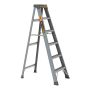 Metaltech 6' Fiberglass Step Ladder 225lb Capacity-Type 2