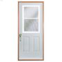32"x80" Vented Natural LH Inswing Door 4-5/8"-PVC Sill