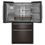 Réfrigérateur 4 portes 36" avec distributeur eau et glace