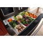 Réfrigérateur 4 portes 36" avec distributeur eau et glace