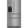 Réfrigérateur 4 portes 36" avec distributeur eau et glace