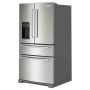 Réfrigérateur 4 portes 36" avec distributeur eau et glace