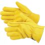 Force Gold Winter Grain Leather Gloves