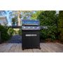 Black Mesa 4 Burner Clearview Gas Grill with Side Burner