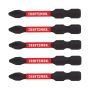 Embouts Phillips Craftsman 2" 5/Paquet