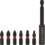 Jeu de tourne-écrous impact Craftsman 1/4" x 1" 7 pièces