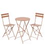 Picadilly Bistro Folding Set-Terracotta