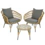 Paradise Conversation Set-Gray