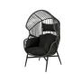 Standing Egg Chair-Black