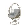 Swivel Egg Chair-Gray