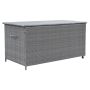 Cushion Storage Box Gray-160 x 80cm