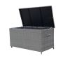 Cushion Storage Box Gray-160 x 80cm