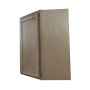 24" Diagonal Wall Cabinet Natural