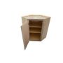 24" Diagonal Wall Cabinet Natural