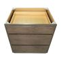 30" 3-Drawer Bank Natural