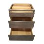 30" 3-Drawer Bank Natural