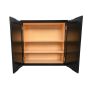 30" x 30" Wall Cabinet Black