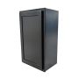18" x 30" Wall Cabinet Black