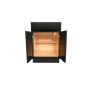 24" Base Cabinet Black