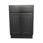 24" Base Cabinet Black