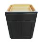 24" Base Cabinet Black