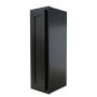 12" x 30" Wall Cabinet Black