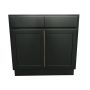 30" Base Cabinet Black