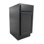 15" Base Cabinet Black