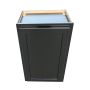 36" x 14" Wall Cabinet Black