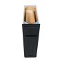 9" x 35'' Base Cabinet Black