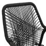 Sable Rope Dining Chair-Black