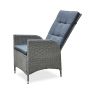 Sable Reclining Chair-Gray