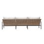 Cape Broyl Sofa Set with Wood Coffee Table-Beige