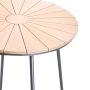 Dining Table Wood-Look Top 47" Round