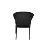 Gables Chair with Cushion-Black