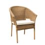 Gables Chair with Cushion-Natural