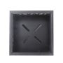 Square Wood Fire Pit 26"
