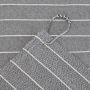70"x72" Diamant Cream Fabric Shower Curtain