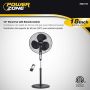 18" Standing Fan with Remote Control-Black