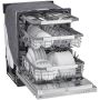 LG 24" Built-In Dishwasher Stainless Steel Tub & Third Rack