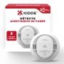 Détecteur de fumée Kidde pile AA-2/pqt