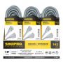 14/3 1-Outlet 15' Air Cond/ Appliance Ext. Cord Grey