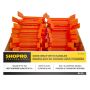 H-Frame Extension Cord Wrap with Handles Orange