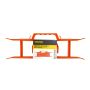 H-Frame Extension Cord Wrap with Handles Orange