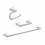 Kit quincaillerie bain Mikah Chrome